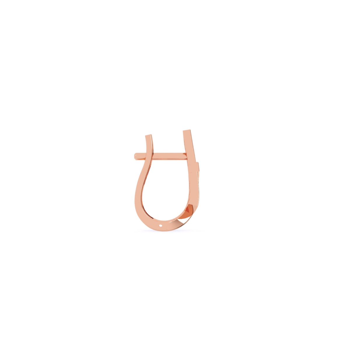 Dazzle Lab Grown Square Hoop Earrings